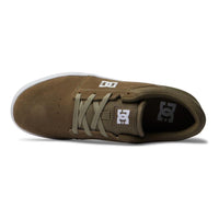 DC - CRISIS 2 - OLIVE/WHITE - Skateschuh