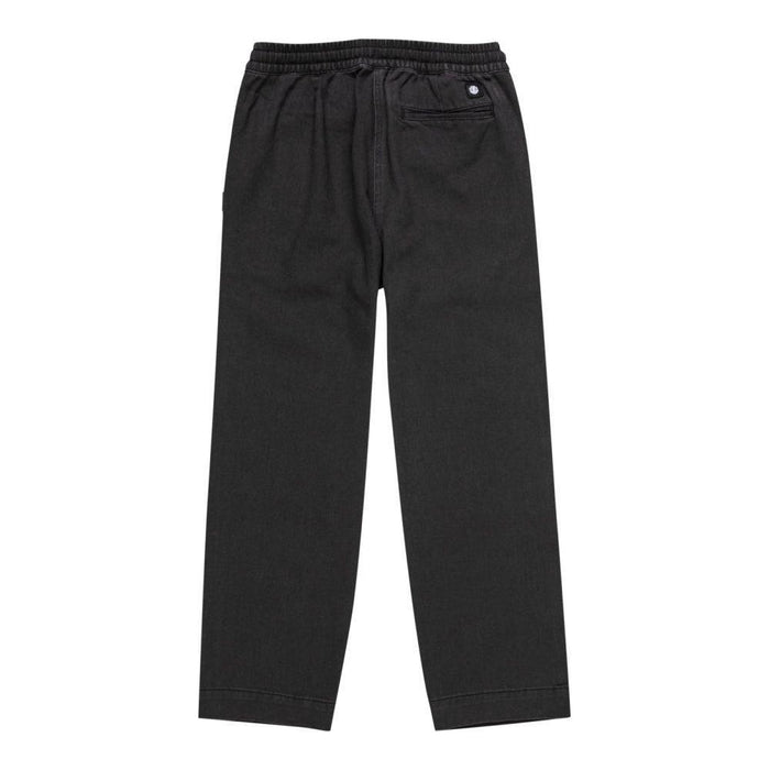Element - CHILLIN PANT YOUTH - WASHED BLACK - Baggy Fit Pant