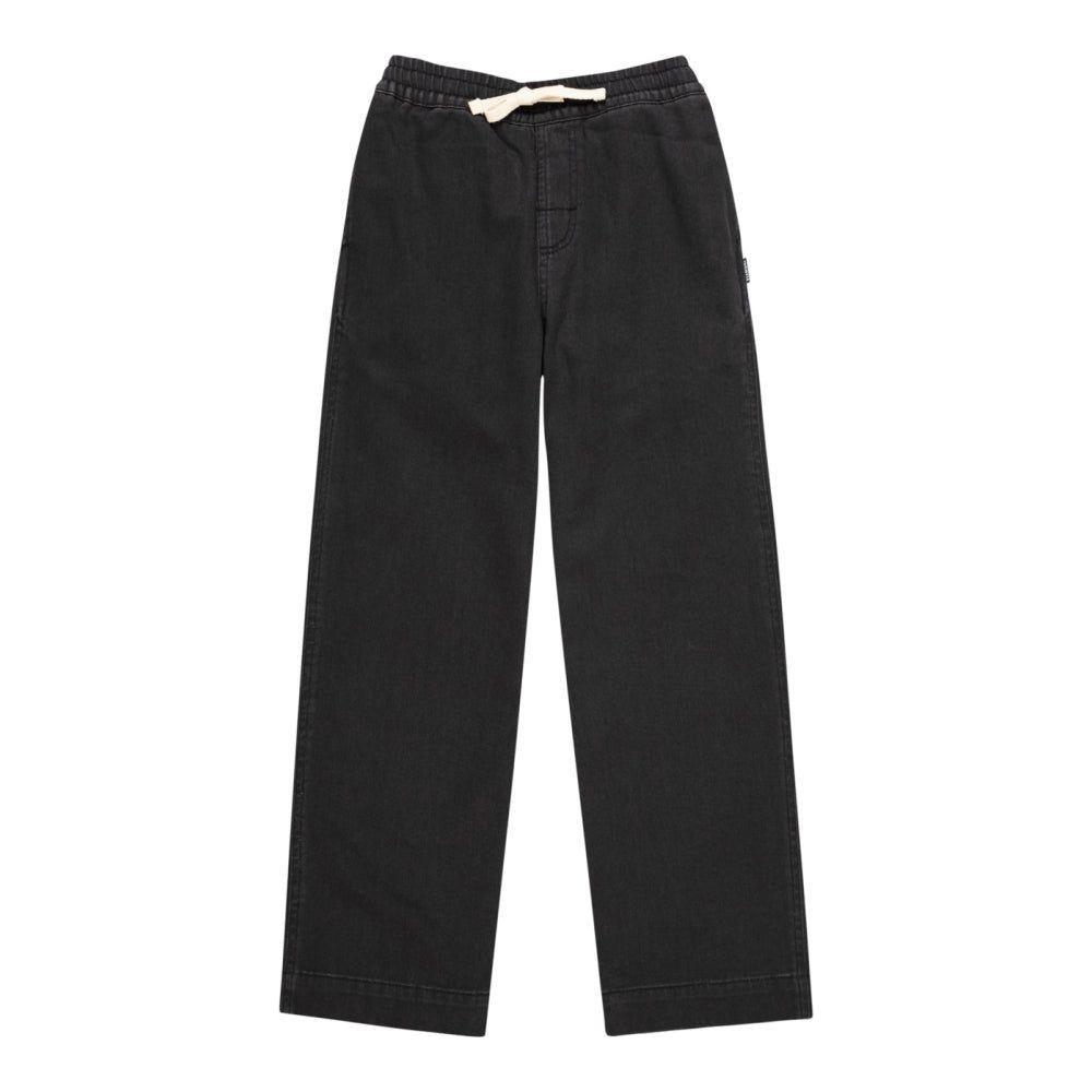Element - CHILLIN PANT YOUTH - WASHED BLACK - Baggy Fit Pant