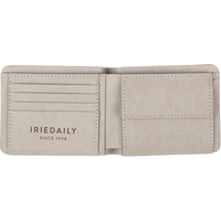 Iriedaily - Paper Flag Wallet  - stone grey - PU-Geldtasche