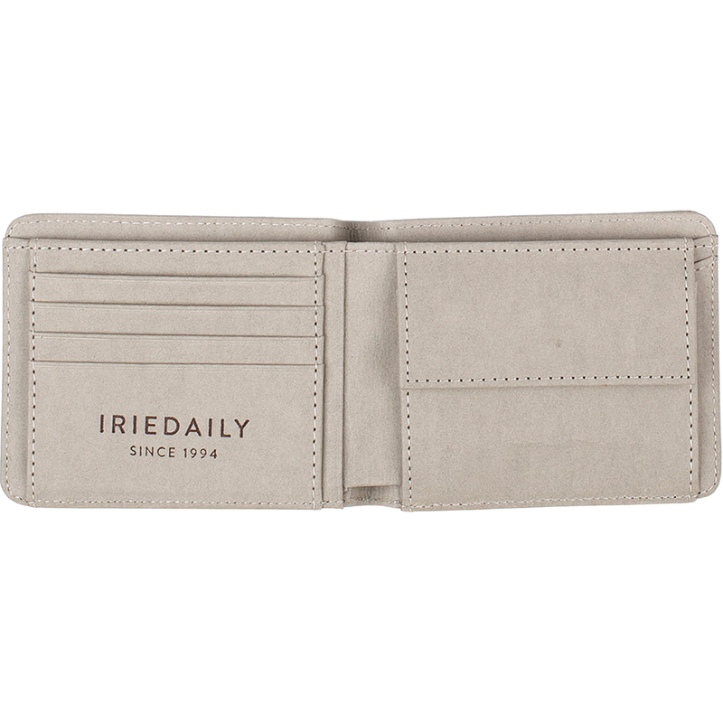 Iriedaily - Paper Flag Wallet  - stone grey - PU-Geldtasche