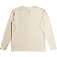 Quiksilver - COASTAL RUN LS - OYSTER WHITE - T-Shirt Langarm