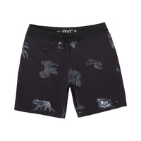 RVCA - VA PIGMENT TRUNK - BLACK/WHITE - Swimshort Men