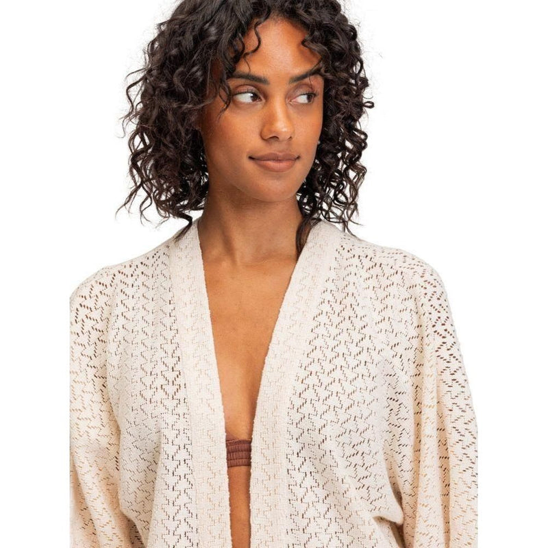 Roxy - FUN SWELL - TAPIOCA - Strickjacke