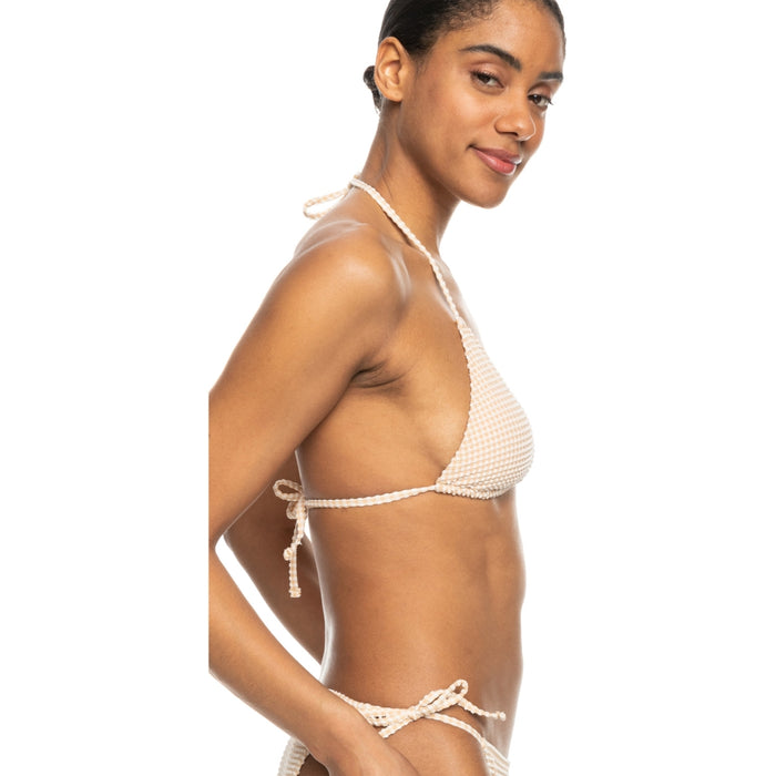 Roxy - GINGHAM TIKI TRI - PORCINI - Bikini Top
