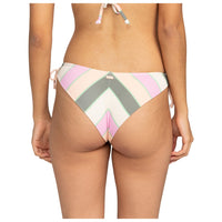 Roxy - VISTA STRIPE TIE SIDE CHEEKY - AGAVE GREEN VERY VISTA STRIPE - Bikini Hose