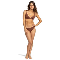 Roxy - SILKY ISLAND BIKINI - ROOT BEER - Bikini Top