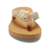 Roxy - PORTO RAFFIA II - MULTI/OLIVE - Flip Flop