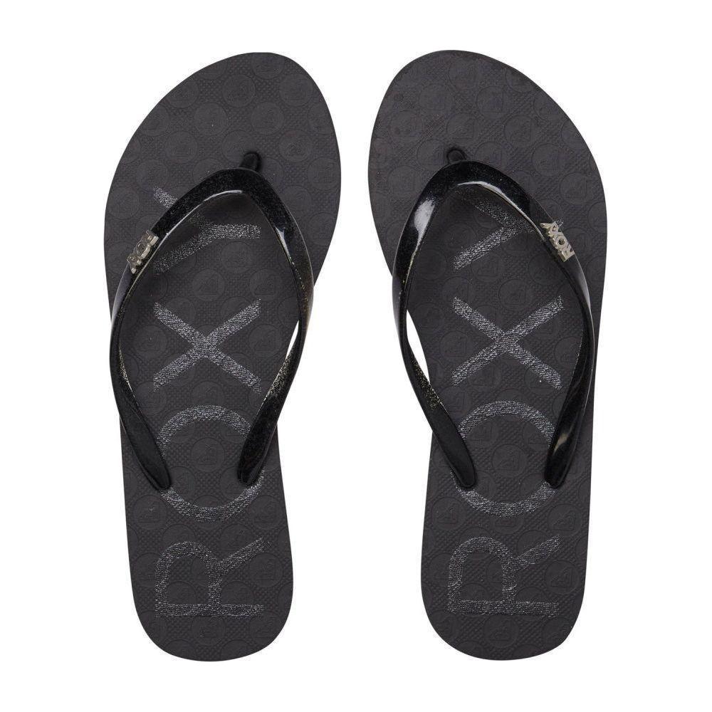 Roxy - VIVA SPARKLE - BLACK - Flip Flop