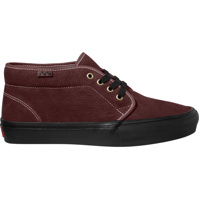 Vans - MN Skate Chukka  - DARK RED/BLACK - Skateschuh