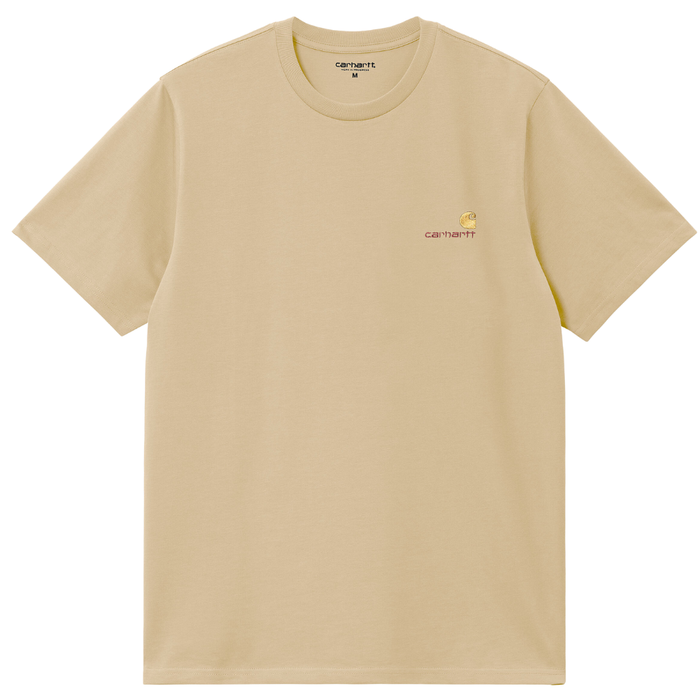 Carhartt - S/S American Script T-Shirt - Rattan - T-Shirt