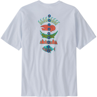 Patagonia - Ms Fitz Roy Wild Responsibili-Tee - White - T-Shirt