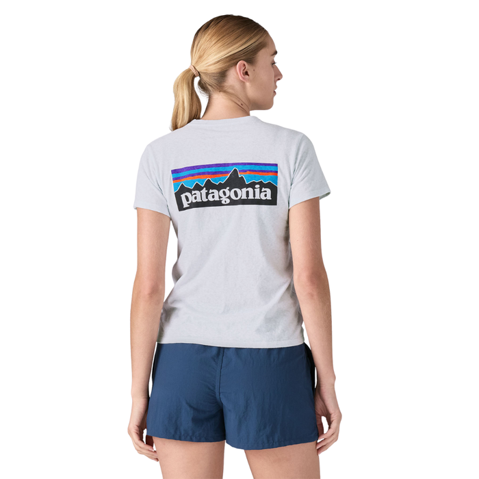 Patagonia - Ws P-6 Logo Responsibili-Tee - White - T-Shirt