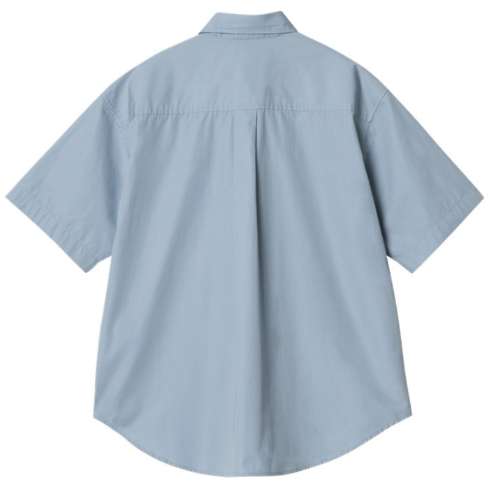 Carhartt - W S/S Jaxon Shirt - Frosted Blue / Wax - Kurzarmhemd