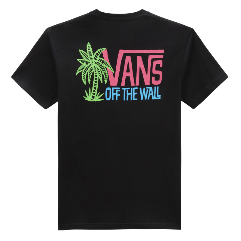 Vans - VANS PALM LINES SS TEE  - Black - T-Shirt