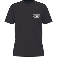 Vans - FULL PATCH BACK SS TEE  - Black/White - T-Shirt