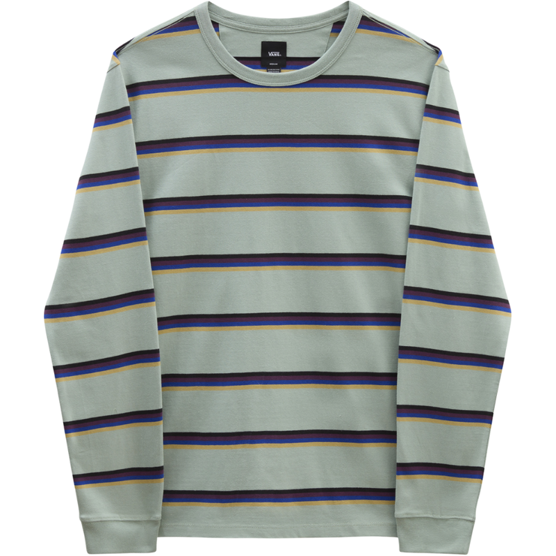 Vans - LEFFCO LS  - Iceberg Green - T-Shirt Langarm