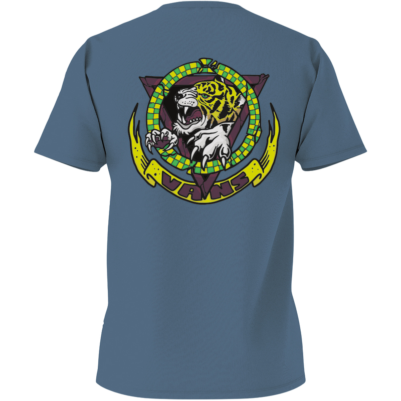 Vans - TIGER PAWS SS  - Copen Blue - T-Shirt