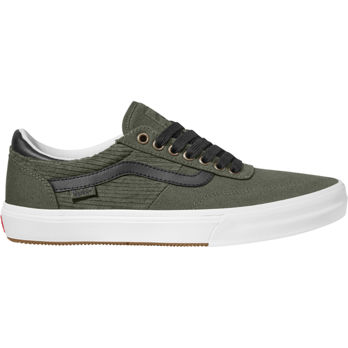 Vans - MN Gilbert Crockett  - CORDUROY OLIVE/BLACK - Skateschuh