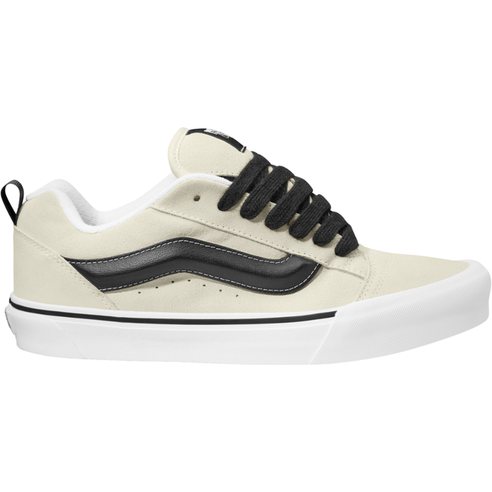 Vans - Knu Skool SUEDE  - SUEDE WHITE/BLACK - Sneaker