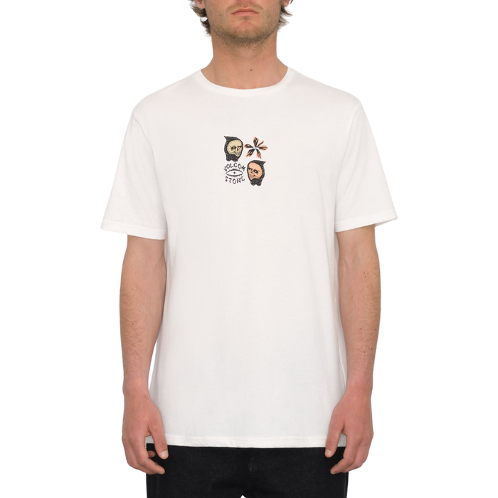 Volcom - FLOWER BUDZ FTY SST - OFF WHITE - T-Shirt