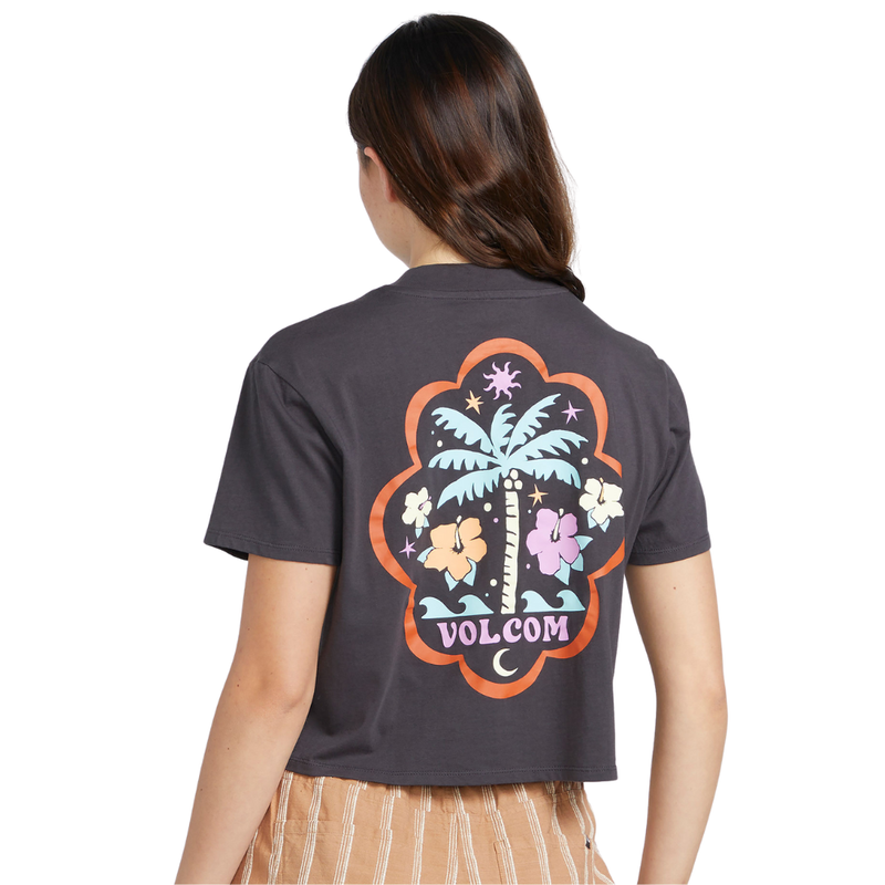 Volcom - POCKET DIAL TEE - VINTAGE BLACK - T-Shirt
