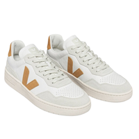 Veja - V-90 - EXTRA-WHITE-UMBER - Sneaker