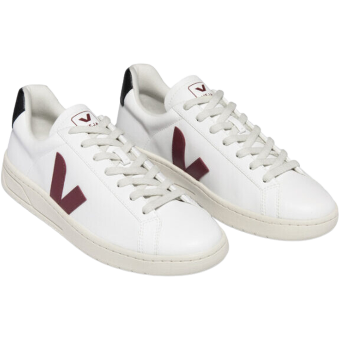 Veja - Urca - WHITE-MARSALA-BLACK - Sneaker
