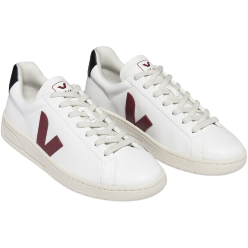Veja - Urca - WHITE-MARSALA-BLACK - Sneaker