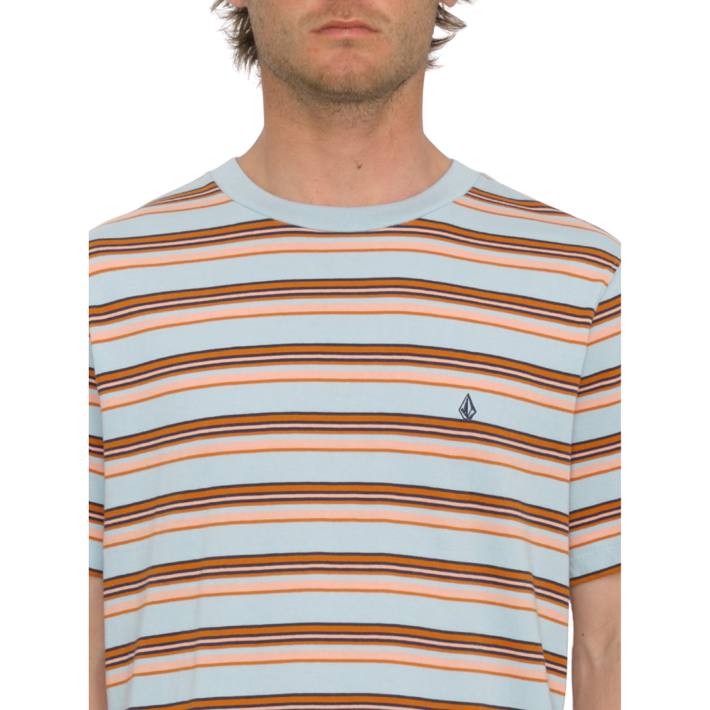 Volcom - COMMIXT CREW SS - CELESTIAL BLUE - T-Shirt