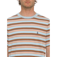 Volcom - COMMIXT CREW SS - CELESTIAL BLUE - T-Shirt