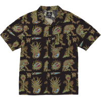 Volcom - FA TETSUNORI SS - BLACK - Kurzarmhemd