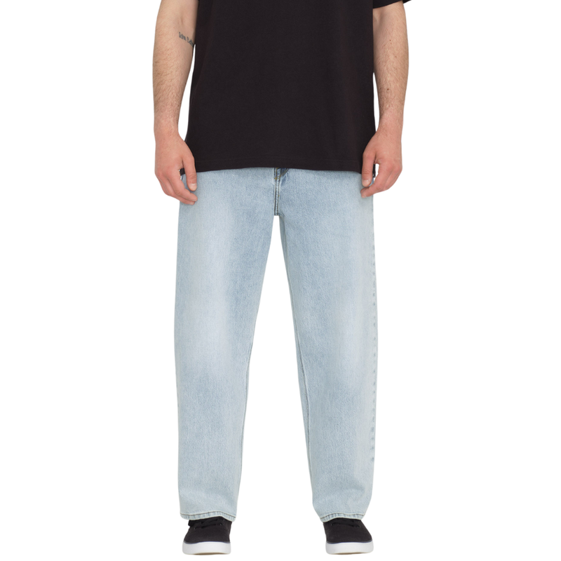 Volcom - V ENT HOCKEY DAD DENIM - HEAVY WORN FADED - Baggy Fit Jeans