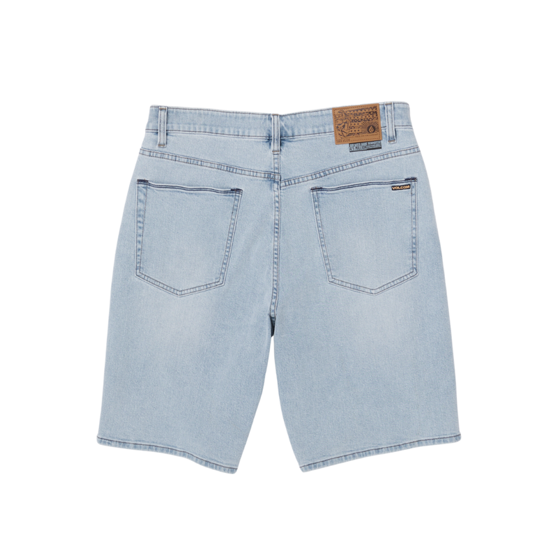 Volcom - Billow Denim Short - Desert Dirt Indigo - Baggy Short