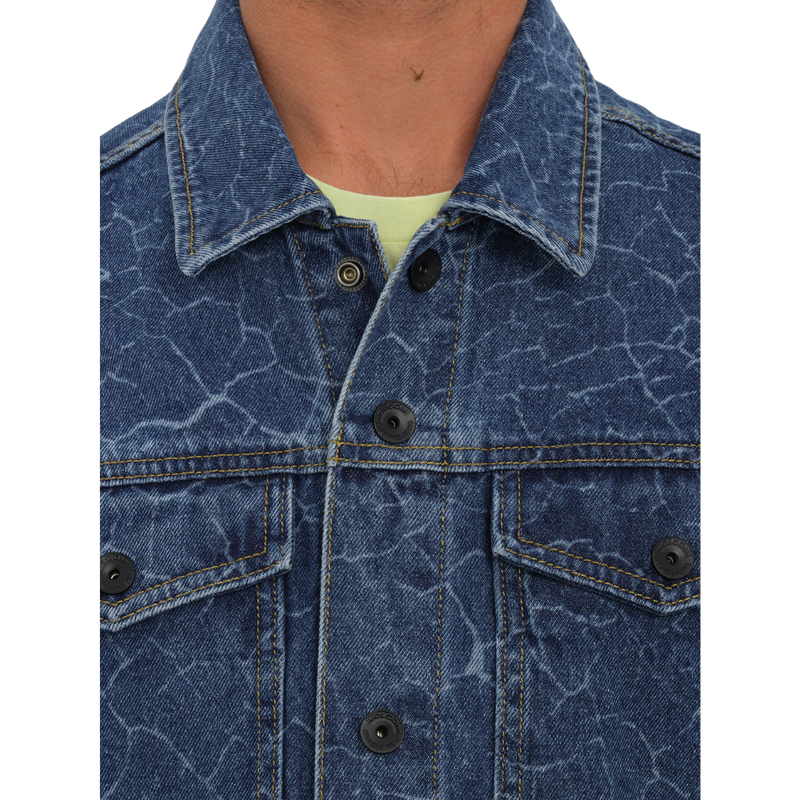 Volcom - FA TETSUNORI DENIM JACKET - LAZER - Jeansjacke