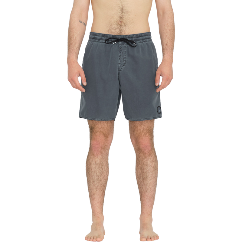 Volcom - CENTER TRUNK 17 - DARK SLATE - Swimshort Men