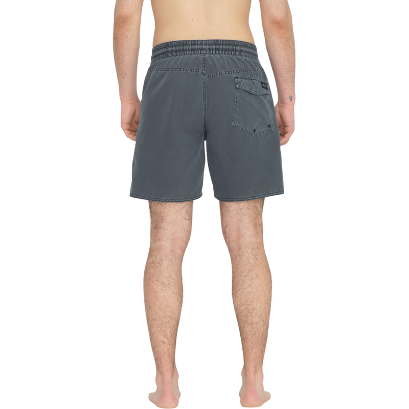Volcom - CENTER TRUNK 17 - DARK SLATE - Swimshort Men