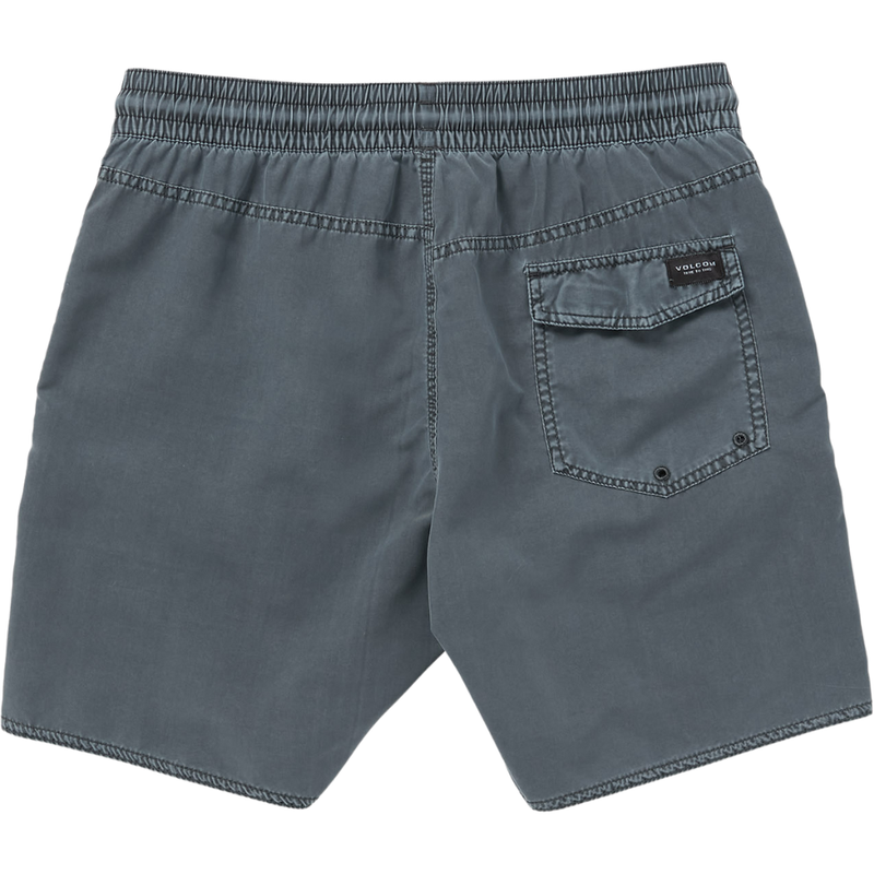 Volcom - CENTER TRUNK 17 - DARK SLATE - Swimshort Men