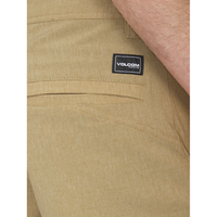 Volcom - FRICKIN CROSS SHRED STATIC 20 - DARK KHAKI - Hybrid Short