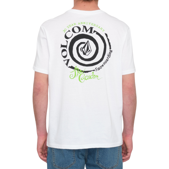 Volcom - V ENT THE GARDEN BSC SST - WHITE - T-Shirt