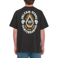 Volcom - SKATE VITALS FAST N LOOSE SST - STEALTH - T-Shirt