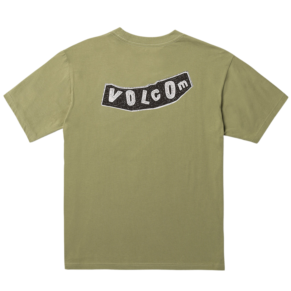 Volcom - SKATE VITALS ORIGINATOR SST - THYME GREEN - T-Shirt