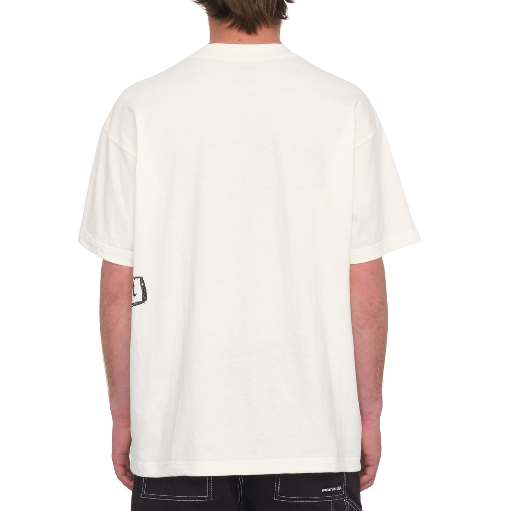 Volcom - V ENT STONE BURST SST - OFF WHITE - T-Shirt