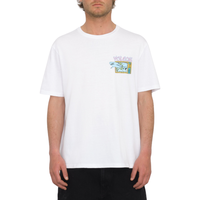 Volcom - FRENCHSURF PW SST - WHITE - T-Shirt