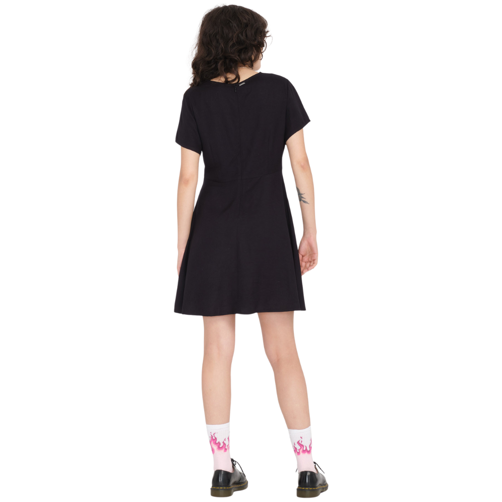 Volcom - SURFPUNK SS DRESS - BLACK - Kleid Kurz