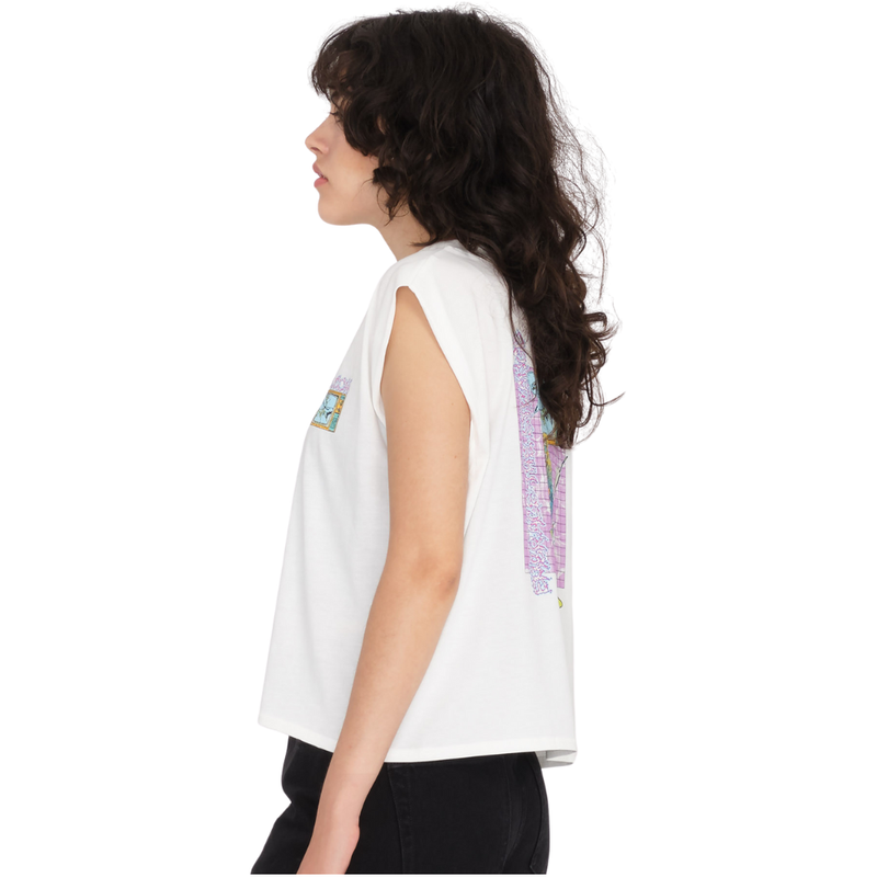 Volcom - FRENCHSURF TANK TEE - STAR WHITE - Tank Top
