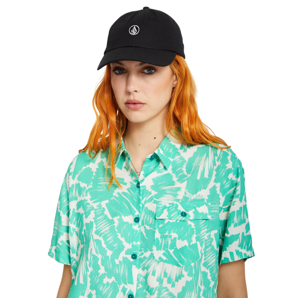Volcom - Circle Stone Dad Hat - Black - Fitted Cap
