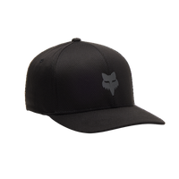Fox - Fox Head Tech Flexfit Hat - Black/Charcoal - Flexfit Cap