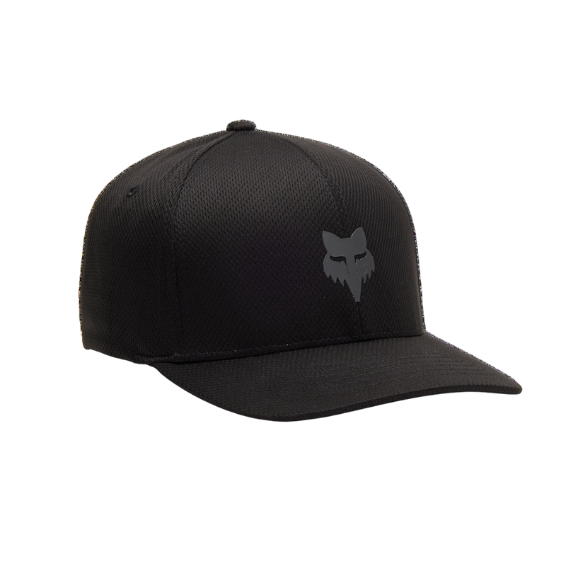 Fox - Fox Head Tech Flexfit Hat - Black/Charcoal - Flexfit Cap