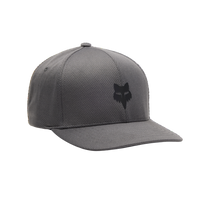 Fox - Fox Head Tech Flexfit Hat - Steel Grey - Flexfit Cap